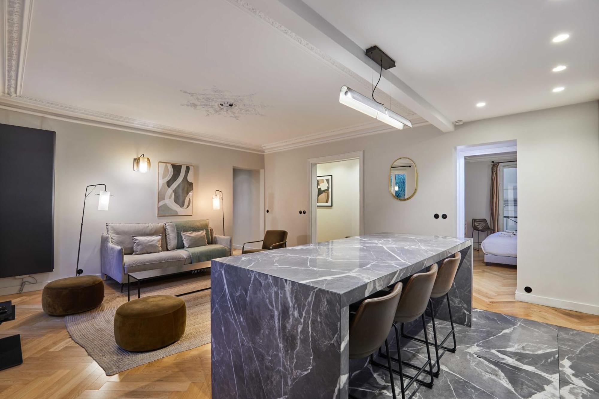 Magnificent Apartment - 3Br- 8P - Batignolles Paris Exteriör bild