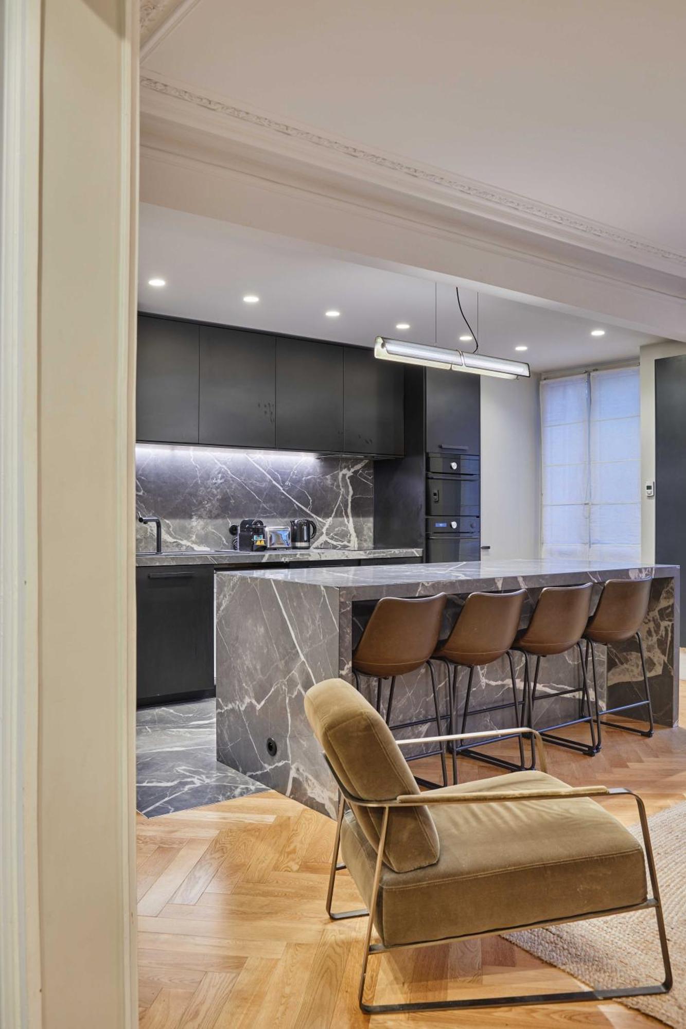 Magnificent Apartment - 3Br- 8P - Batignolles Paris Exteriör bild