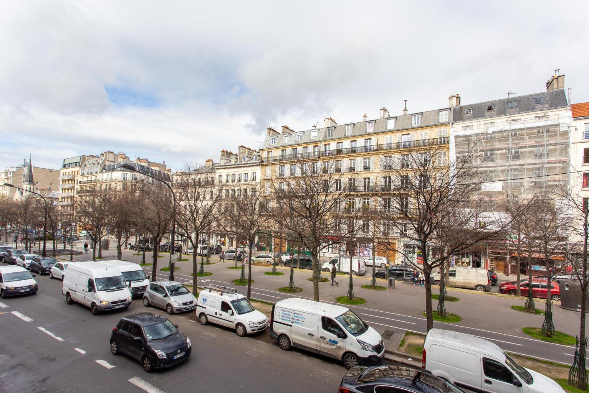 Magnificent Apartment - 3Br- 8P - Batignolles Paris Exteriör bild