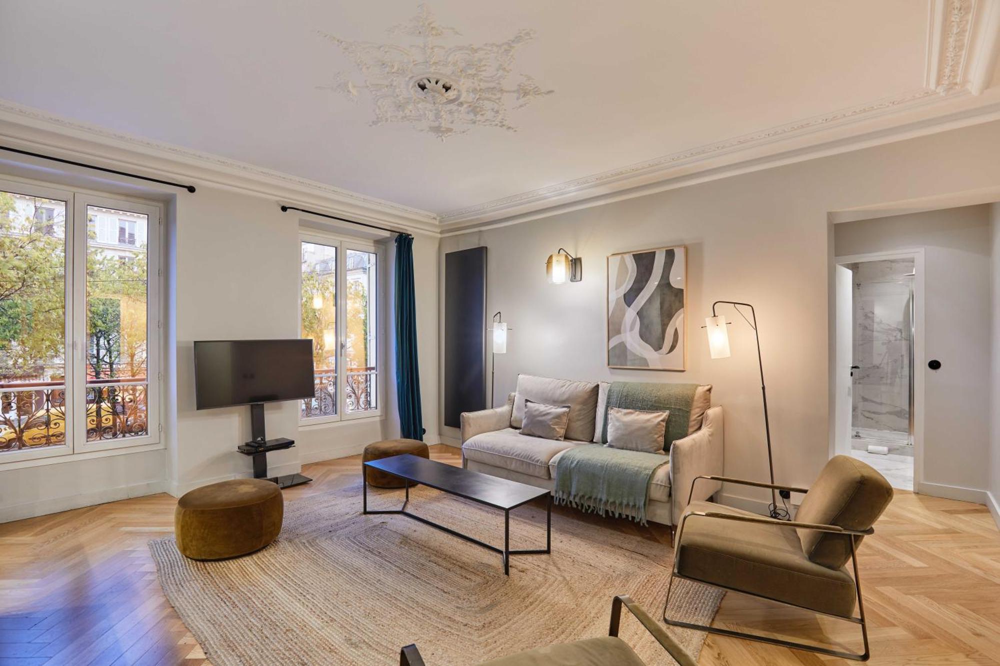 Magnificent Apartment - 3Br- 8P - Batignolles Paris Exteriör bild